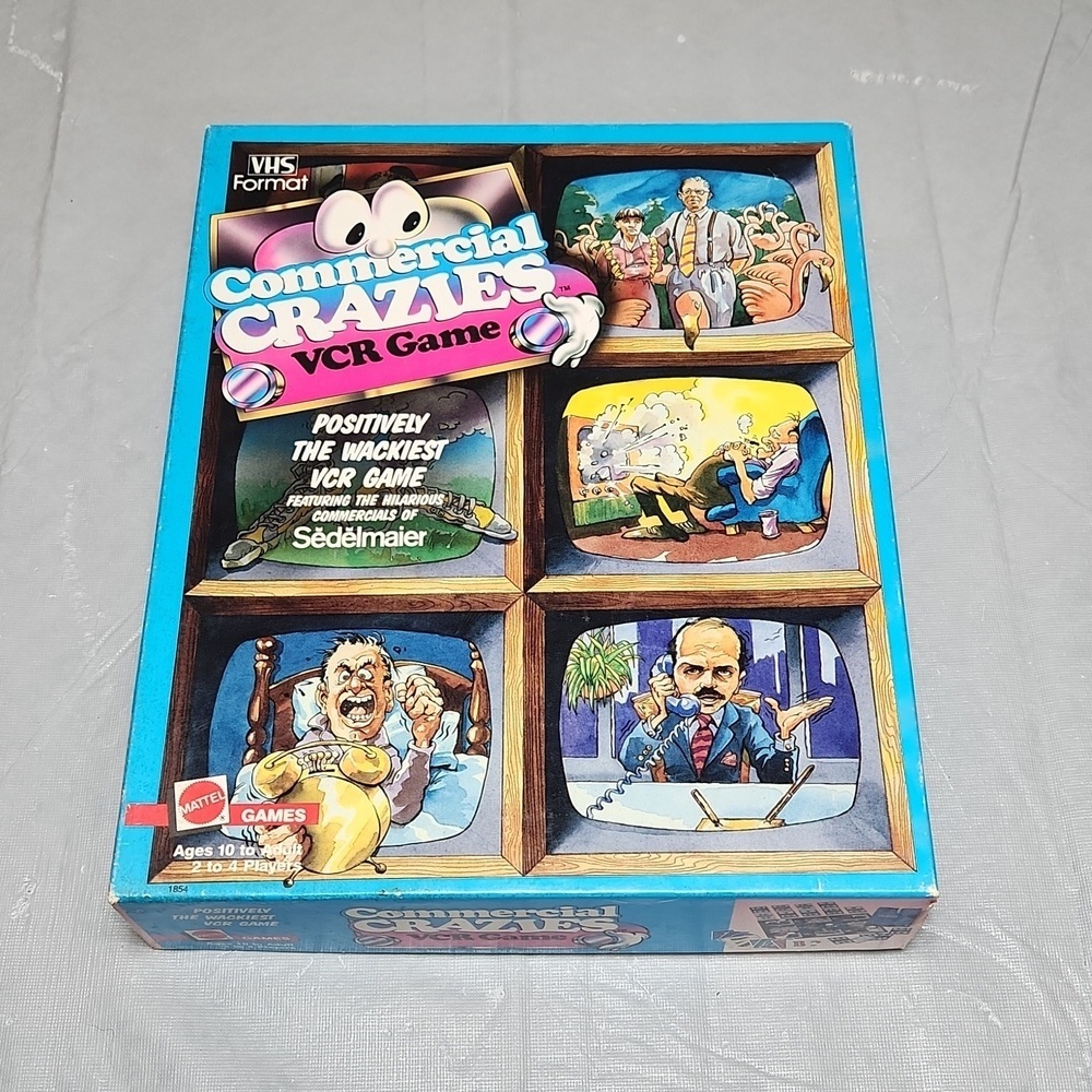 Commercial Crazies VCR Game